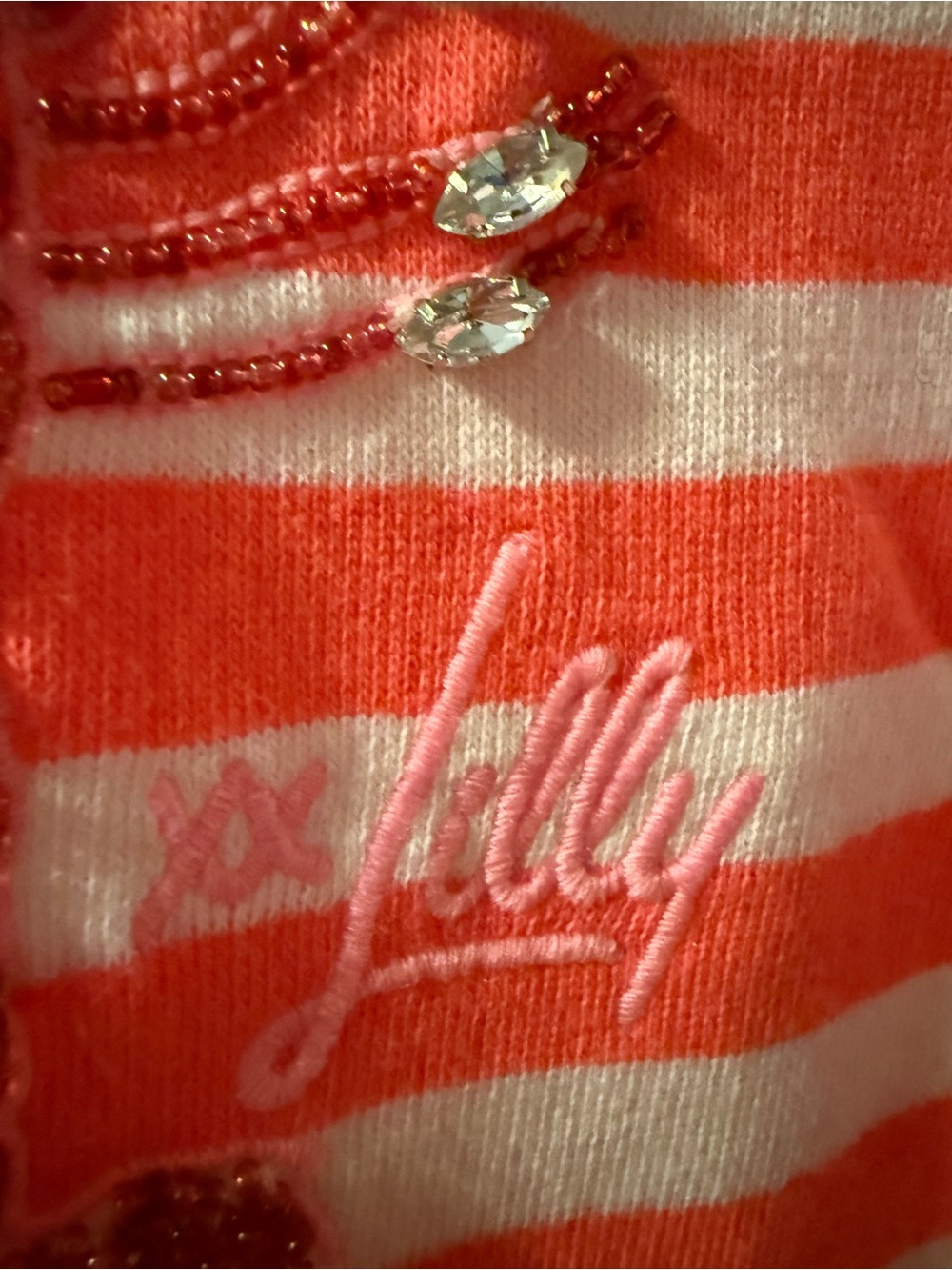Lilly Pulitzer Ballad lobster sweatshirt Cane Coral women’s size medium. - Picture 6 of 8
